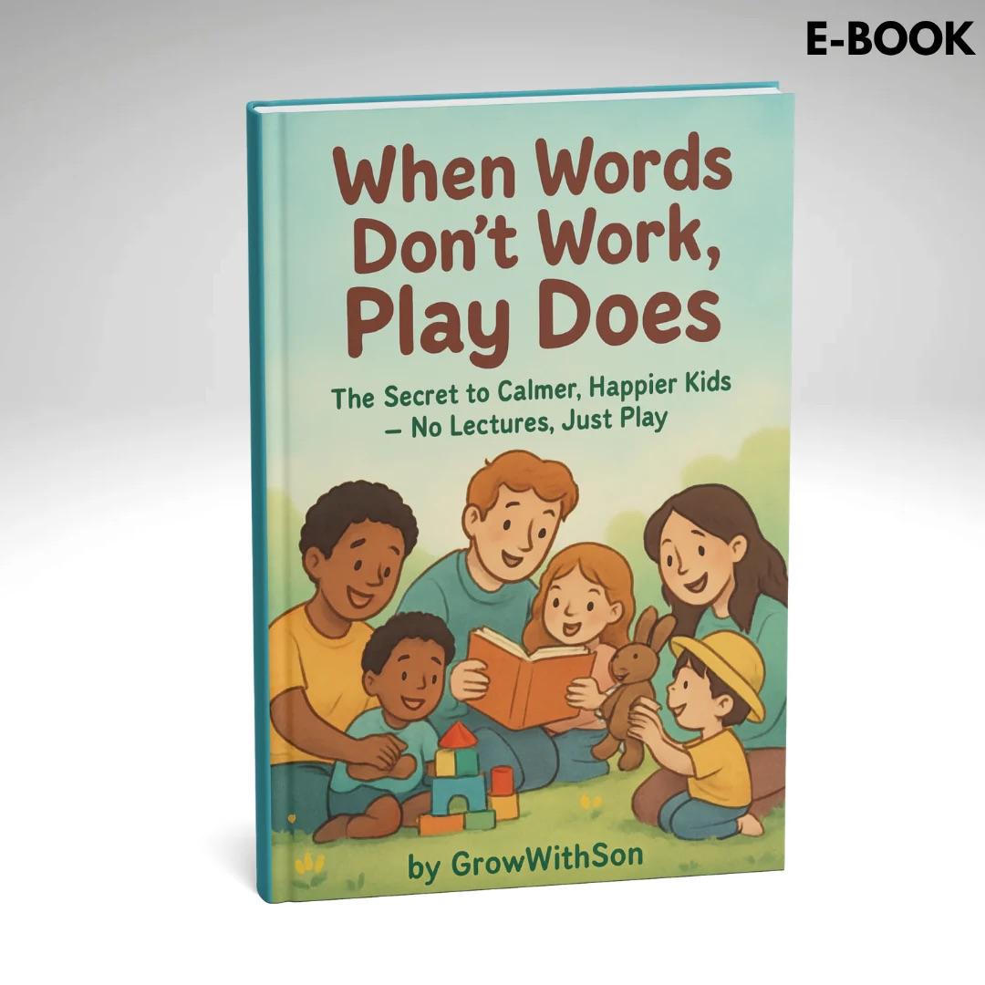 No More Screens: 101 Games That Bring Families Together (E-book) + FREE BONUS: When Words Don’t Work, Play Does